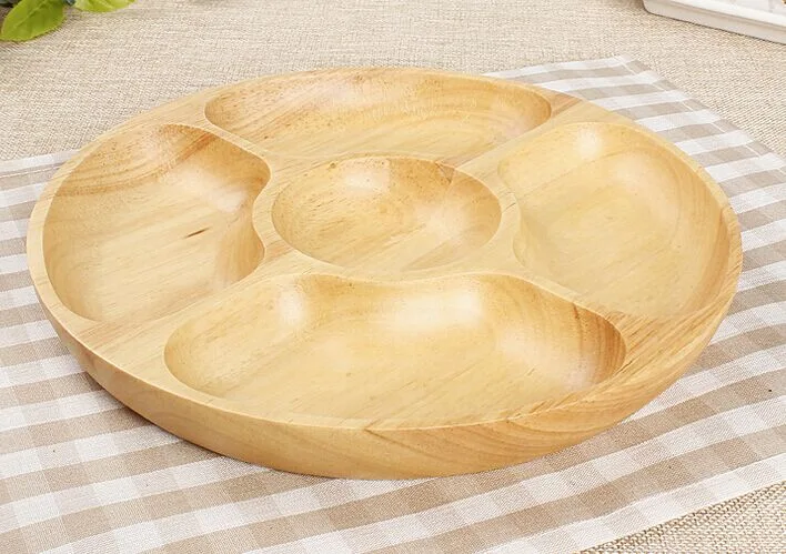 Customized Compote Wooden Dry Fruit Tray