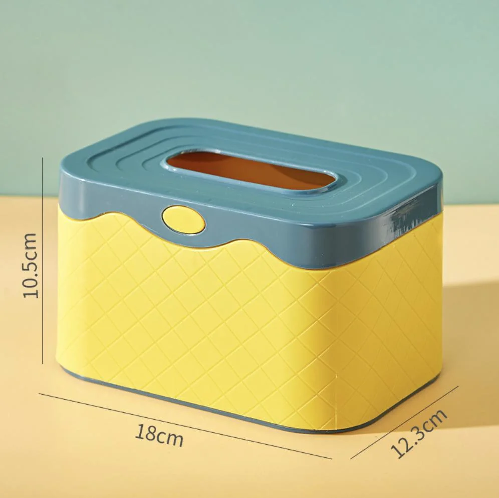 Plastic Toilet Tissue Box Living Room Storage Desktop Ins Wind Toilet Box